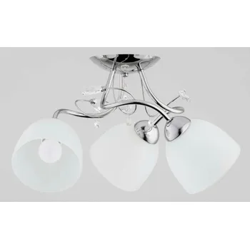 Stropní Svítidlo Alfa 48 x 480 cm stříbrná