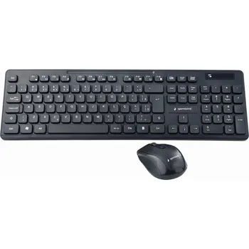 Sada klávesnice a myši Gembird černá