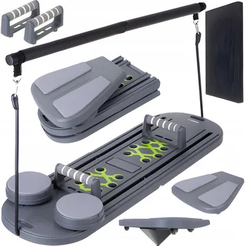 MULTIFUNKČNÍ DESKA NA CVIČENÍ PILATES JÓGY KLIKŮ TRÉNINK BŘICHA A CELÉHO TĚLA