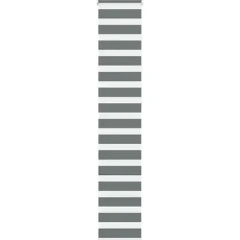 Roleta Zebra roleta, tmavě šedá, šířka látky 45,9 cm, polyester