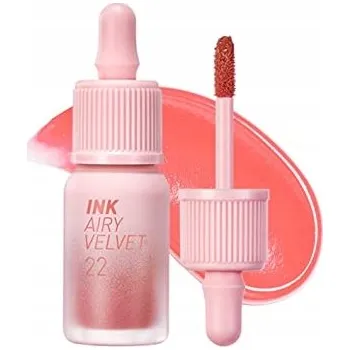 Rtěnka Peripera INK AIRY VELVET 022 CENTER PEACH 4G tónovací rtěnka
