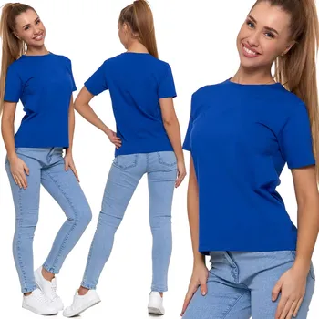 Dámské tričko TRIČKO MORAJ Dámské volné, pohodlné Tričko z PRÉMIOVÉ BAVLNY - XL