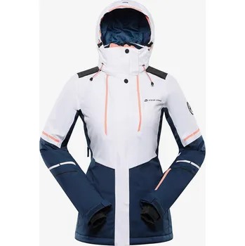 ALPINE PRO Dámské Dámská lyžařská bunda s membránou ptx ALPINE PRO ZARIBA white Bílá M-L (2538513)