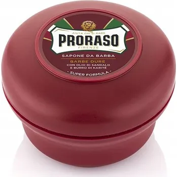 Proraso mýdlo na holení červené 150 Ml kelímek