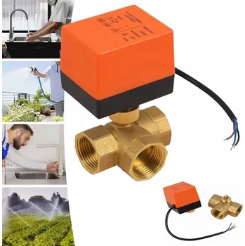 Ventil ZÓNOVÝ PŘEPÍNACÍ VENTIL 3-CESTNÝ 1" S POHONEM DN25 220V