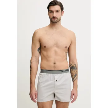 Boxerky Boxerky Karl Lagerfeld IKON 3-pack B1M47027 námořnická modř 59X, vel. M