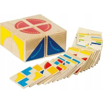 Dřevěná hračka Goki Puzzle hra, Kubus