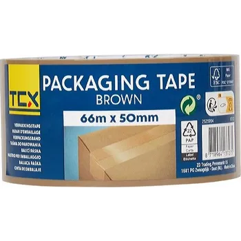 Lepicí páska Balicí páska 733 hnědá šířka 50 mm délka 66 m 1 ks