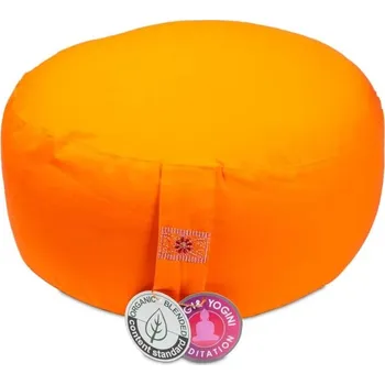 Polštář Polštář pro meditaci z organické bavlny - oranžový