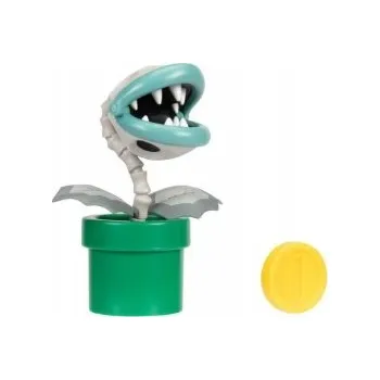 Super Mario - Figurka 10 cm Kostěnná Piranha - 41177