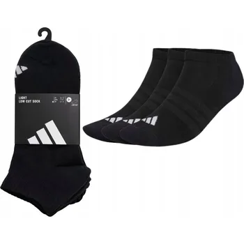 Pánské ponožky Ponožky do bot adidas 37-39 černé