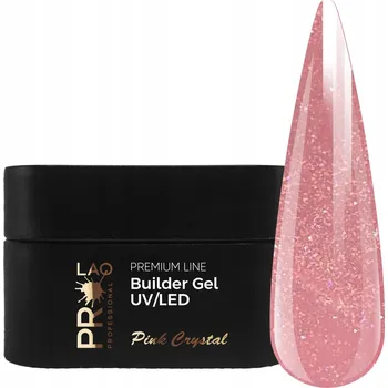 Lak na nehty PREMIUM LINE Stavební gel Pink Crystal 20g