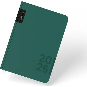 Karton P+P Verde A5 denní 2026, zelený