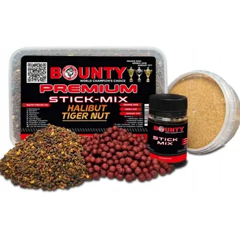 Návnadová surovina HT038-BOUNTY PREMIUM HALIBUT / TYGŘÍ OŘECH stick mix