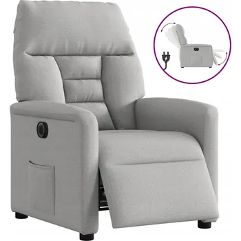 Křeslo Rozkládací křeslo VidaXL šedé