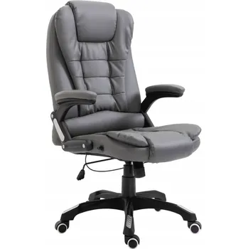 Otočná kancelářská židle VidaXL šedá