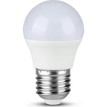 Žárovka LED žárovka 4.5W E27 Kulka G45 VT-245 6400K 470lm V-Tac