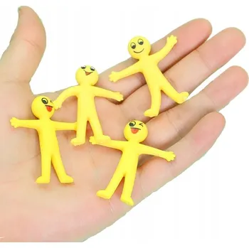 Hračka pro nejmenší MAČKACÍ HRAČKA SMAJLÍCI SMAJLÍCI VEVERKY 4 kusy