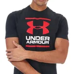 pánské tričko UNDER ARMOUR - BLACK/RED/WHITE - M (Under Armour Foundation SS T-shirt)