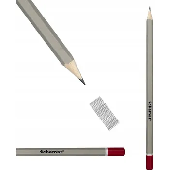 Grafitová tužka Tradiční šestihranná tužka, technické tužky do školy Schemat H 12 ks