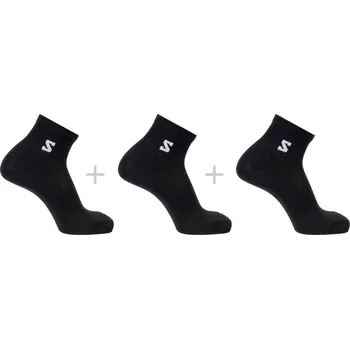 Pánské ponožky Salomon Everyday Lite Quarter 3-Pack LC2911700 - black 45-47