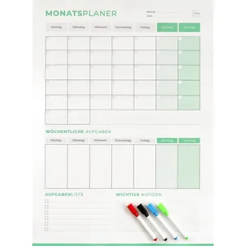 Obraz Magnetický Plánovač 45x60 cm