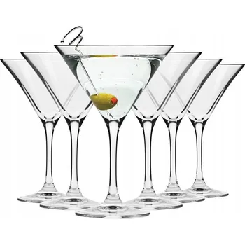 Sklenice Skleničky na martini Avant-Garde Krosno 6 ks 240 ml na nápoje s koktejly