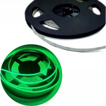 LED páska LED pásek Ecolight Neon COB 12V 5m zelený 9W/m