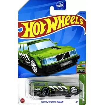 Dětské zboží HOT WHEELS - Volvo 240 Drift Wagon Green (F4)
