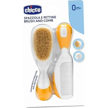 hřeben Kartáč Chicco oranžový a červený