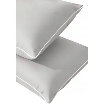 Povlak na polštářek Bambusový povlak na polštář 40x40 cm PREMIUM - Jemný, přírodní, dekorativní s lemem