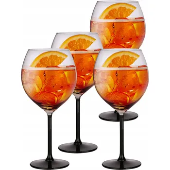 Sklenice Skleničky na víno na vodní koktejl velké Altom Design Onyx 700 ml 4 ks