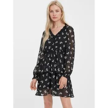 Dámské šaty Vero Moda šaty koktejlové šifonové mini velikost M