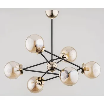 Závěsné svítidlo Alfa Sosnowscy Resto Gold 6-bodové - patice E14