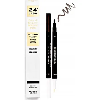 Tužka na obočí OBOUSTRANNÁ TUŽKA NA OBOČÍ S GELEM PRO ZAFIXOVÁNÍ MAKE-UPU REVOLUTION 24 BROW