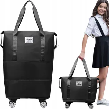 Cestovní taška UNIVERZÁLNÍ TŘÍVRSTVÁ CESTOVNÍ TAŠKA NA KOLEČKÁCH PRO ULOŽENÍ ZAVAZADEL