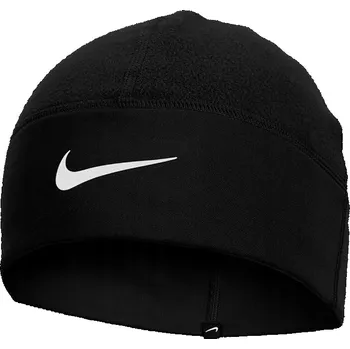 Pokrývka hlavy Nike Therma-Fit Fleece Beanie Běžecká čepice Černá vel univerzální