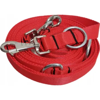 Vodítko pro psa Vodítko 3m ze silného popruhu pro psy velikosti L-XL -