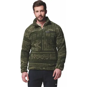 Pánská móda Columbia Rugged Ridge™ High Pile Half Zip M 2135471366 - greenscape/deschutes days XL