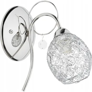 Nástěnné svítidlo Nástěnné svítidlo Alfa stříbrné E14 40 W