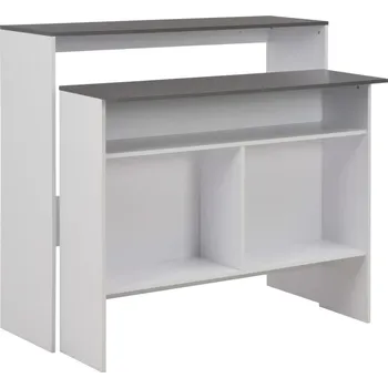 Konferenční stolek Obdélníkový stolek VidaXL, 130 x 40 x 120 cm, bílý