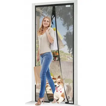 Moskytiéra Moskytiéra do balkónových dveří, odolná, 85x200 cm, černá