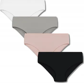 Dámské spodní prádlo Klasické kalhotky Dámské šortky Kalhotky Hladké 4-Pak Modal/Bavlna MORAJ L