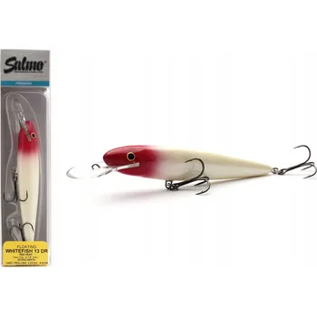 Umělá nástraha WOBLER SALMO BÍLÁ RYBA DEEP RUNNER 13cm