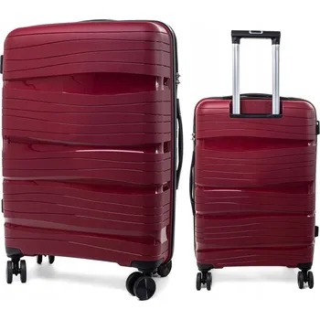 Velký kufr PELLUCCI RGL PP3 L Bordó