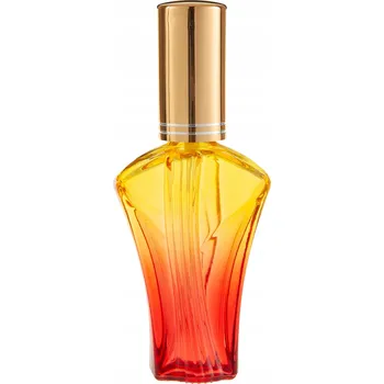 Láhev OZDOBNÁ SKLENĚNÁ LAHVIČKA NA PARFÉM S ATOMIZÉR Z HLINÍKU - 35 ML!