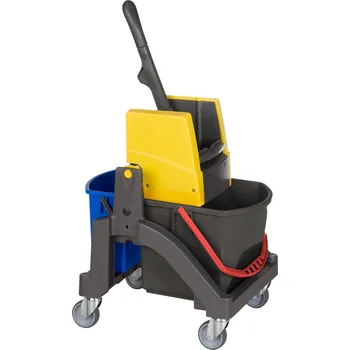 Úklidový vozík Úklidový vozík AQUVA 1 x 17L + 1 x 6L VERMOP 0349