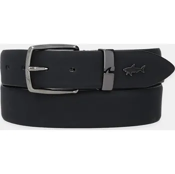 Opasek Kožený pásek Paul&Shark 15316002 černá 99X, vel. 95