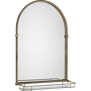 Zrcadlo Zrcadlo Sapho nástěnné ovál, kovový rám, 490 x 700 mm