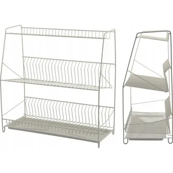 Odkapávač na nádobí Odkapávač na nádobí 3-polohová 50 cm bílá